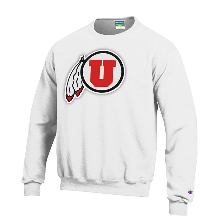 Champion Utah Utes hotsell Hoodie University of Utah Sweatshirt Pullover Red Gray Large