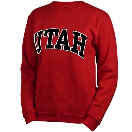 Champion Women s Utah Crew Neck Sweatshirt University of Utah Campus Store