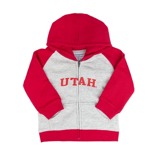 Champion Infant Athletic Logo Hoodie University of Utah Campus Store